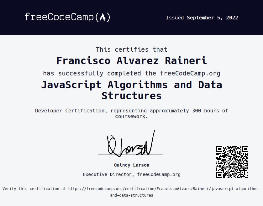 JavaScript Algorithms and Data Structures